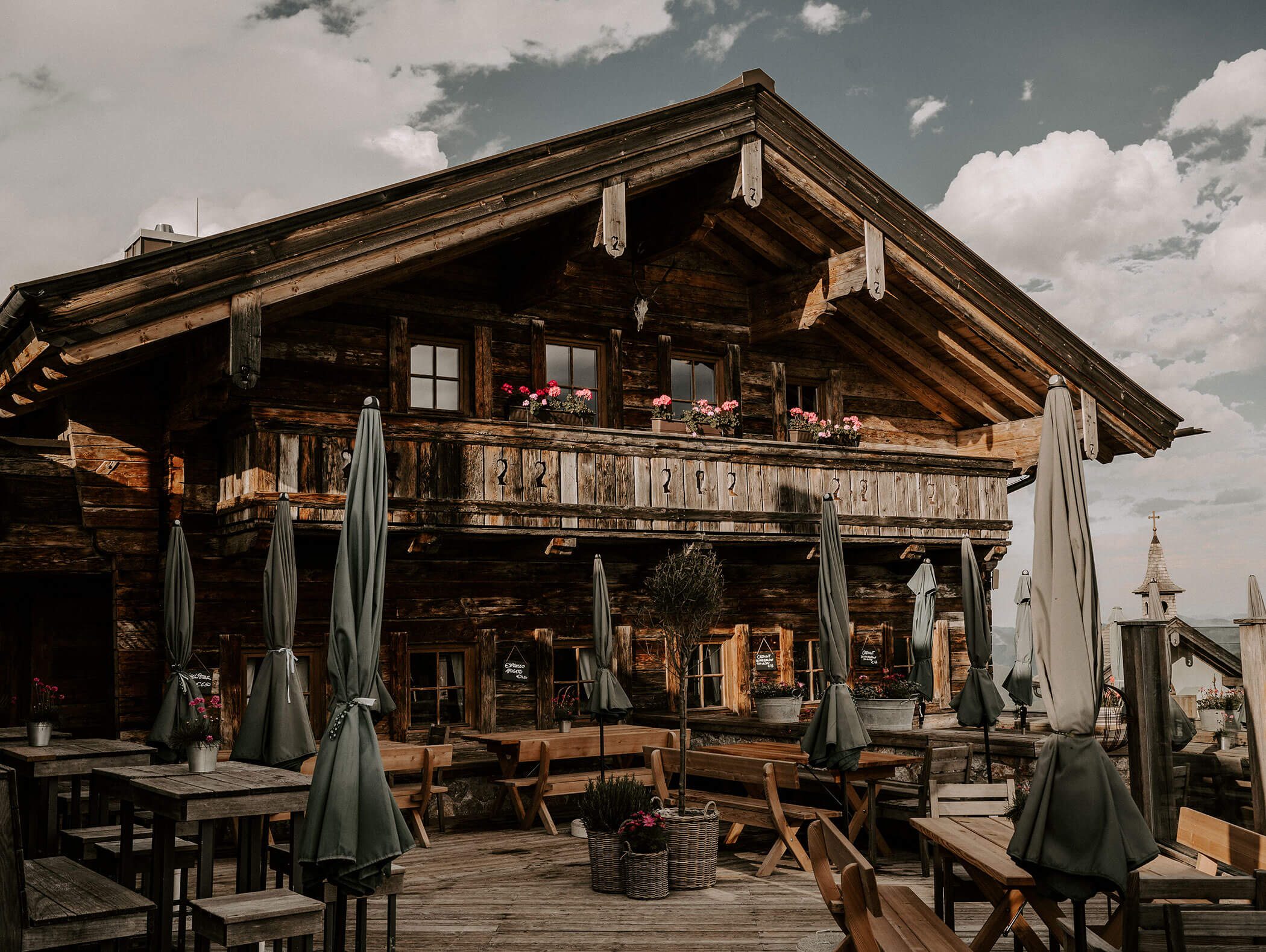 Steinbockalm - meeting place for locals and guests