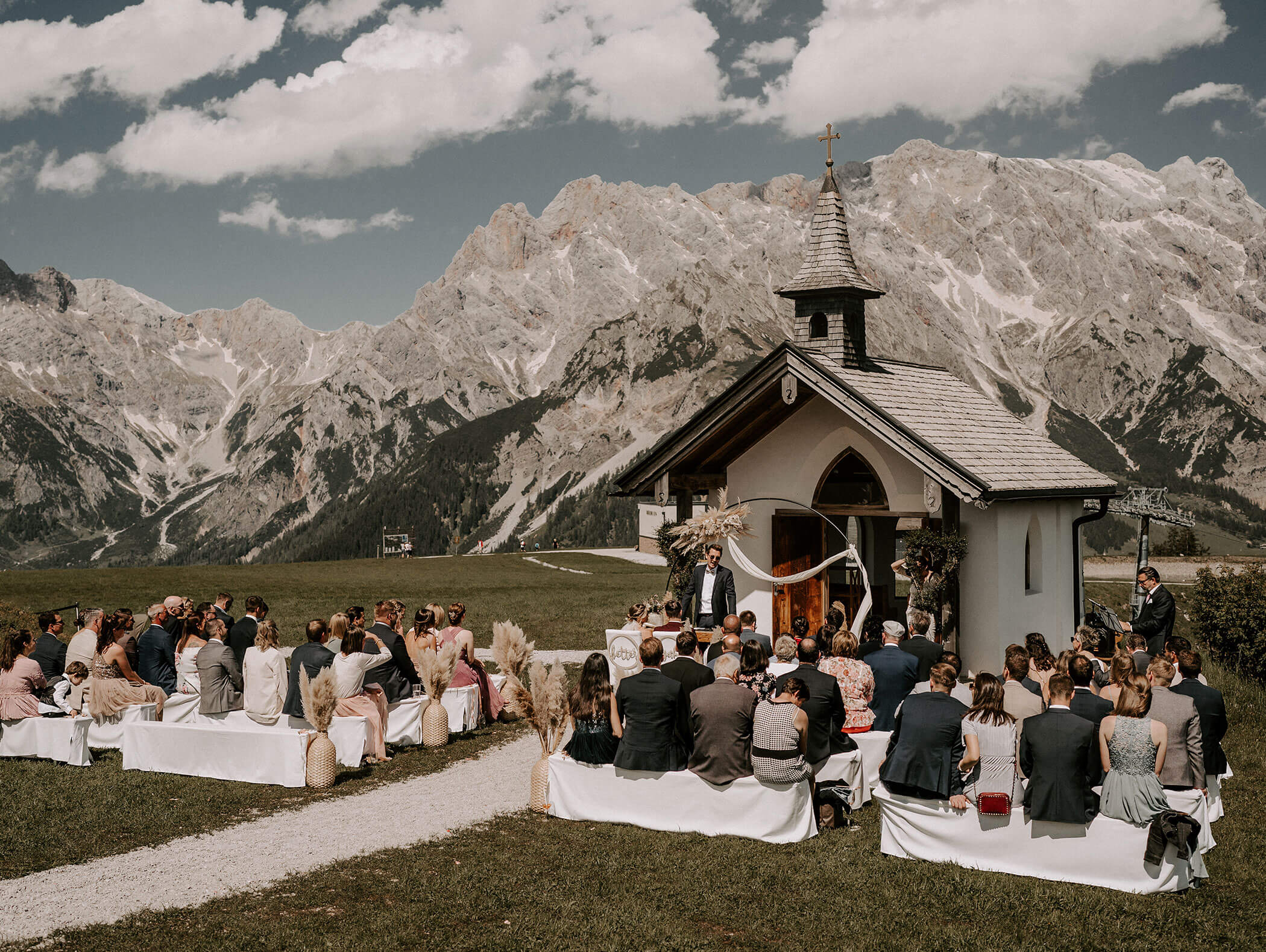 Getting married at the little church