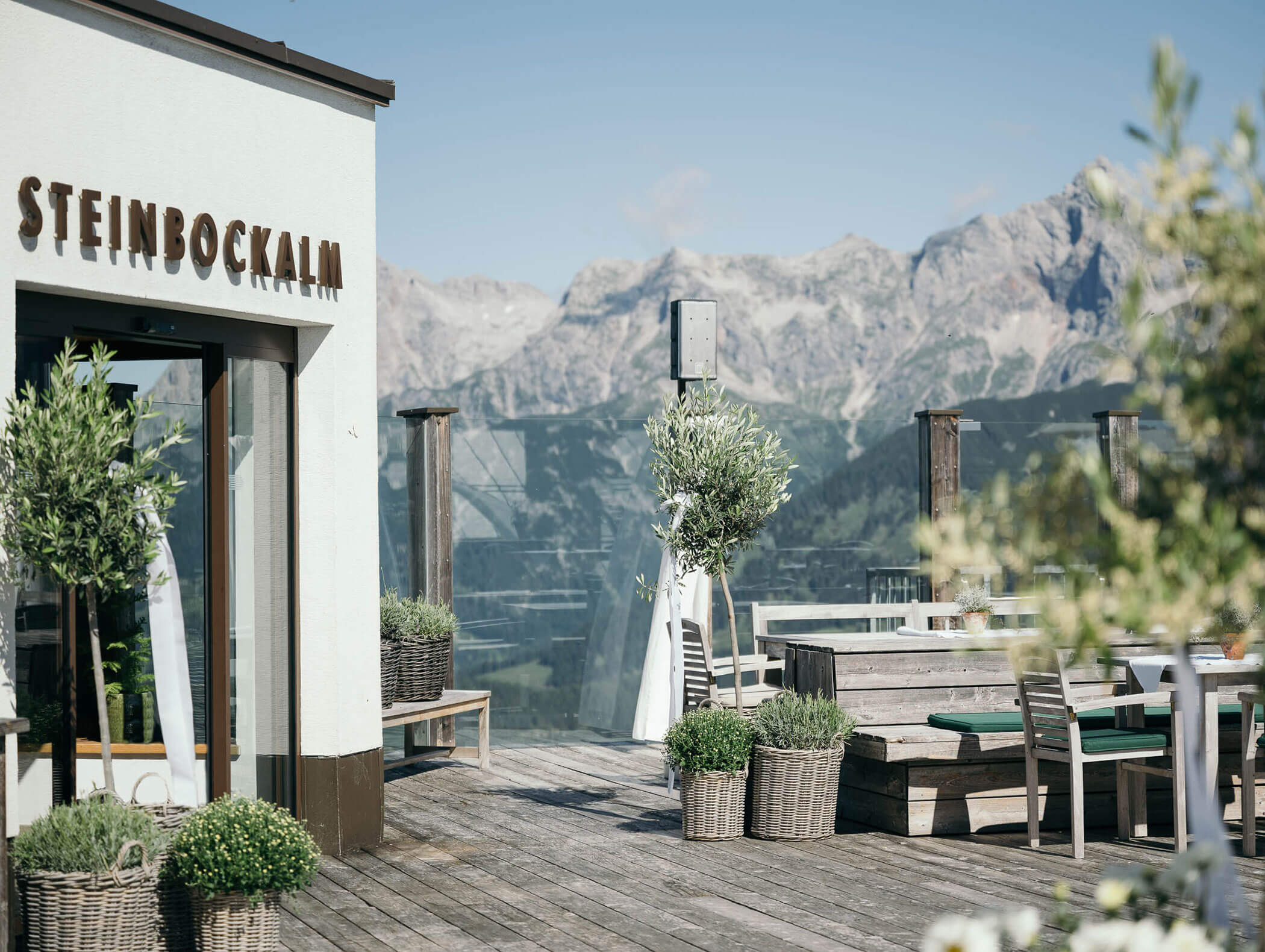Steinbock Alm - Roof Terrace